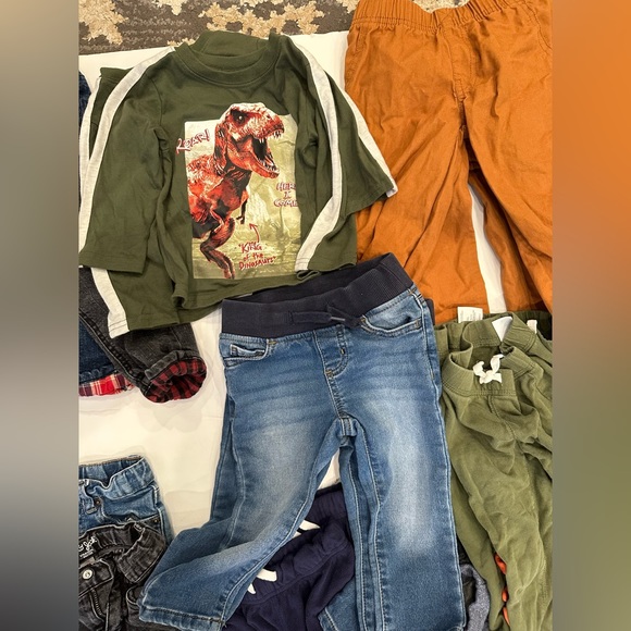 Baby Boys Twin Lot Of 18 Pieces Pants Size 18 Months - Picture 7 of 7